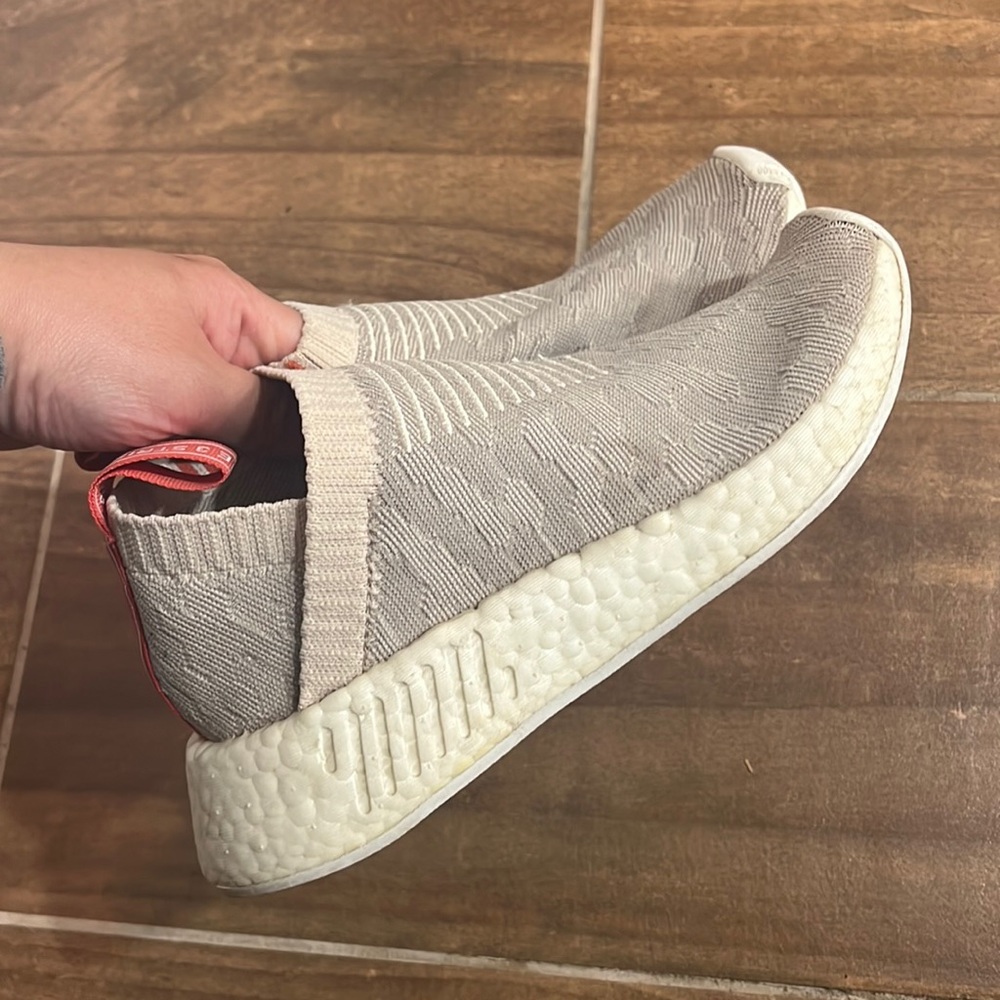 Adidas NMD CS2 Primeknit Linen / Vapor Grey